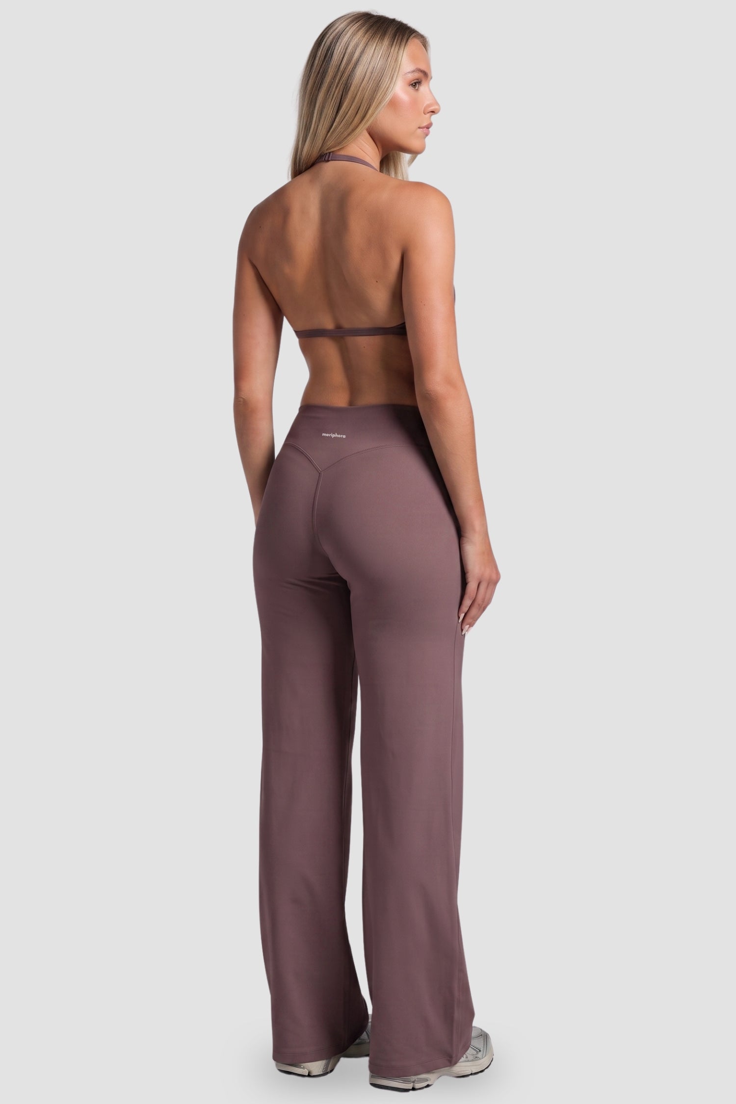 MeriCloud Wide Leg Pant - Taupe Brown 6