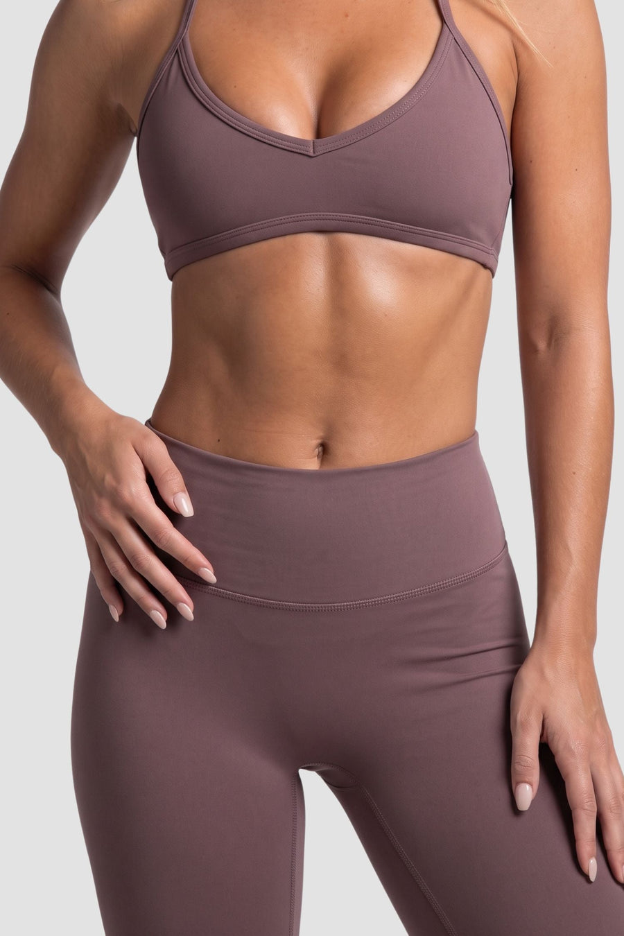 Ultra Soft Wide Leg Pant in Taupe Brown